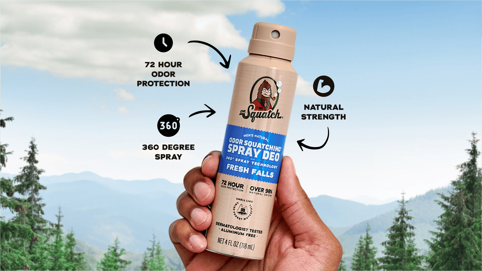 Spray Deodorant 4-Pack - Premium Collector Choice