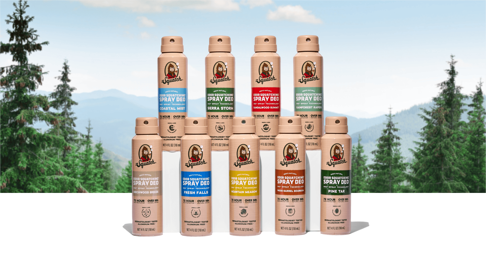 Spray Deodorant Set - Clean Carry