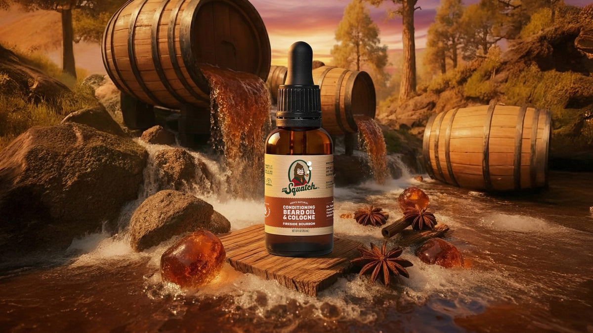 Conditioning Beard Oil & Cologne Fireside Bourbon - Forest Daily Style