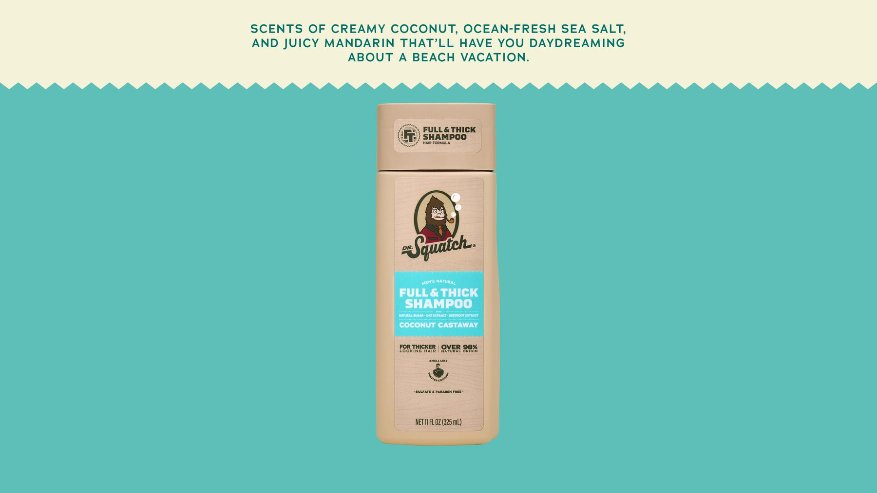 Coconut Castaway Full & Thick Shampoo - Bright Clean