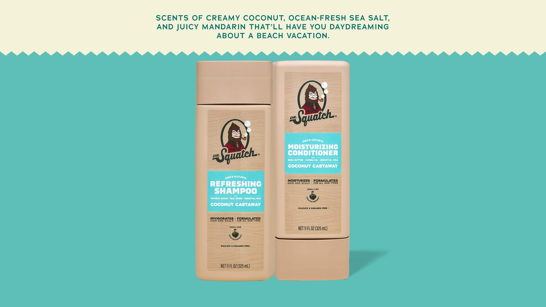 Coconut Castaway Hair Care Kit - Fresh Daily Set