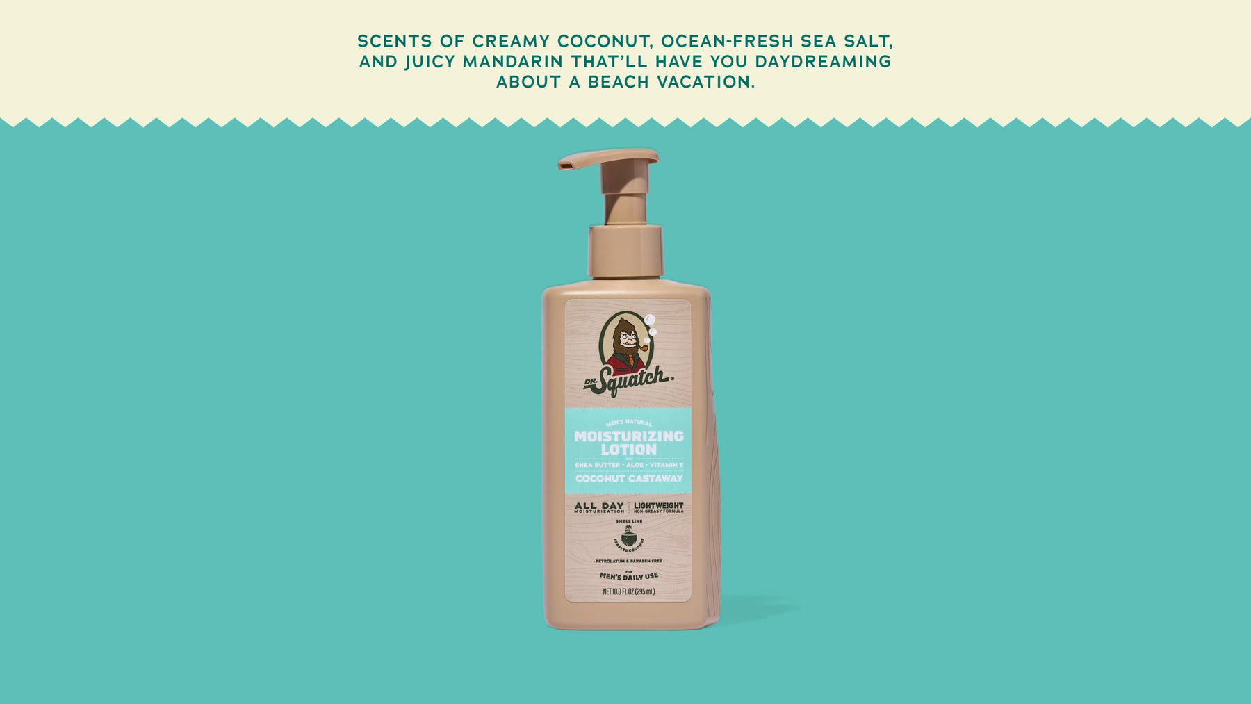 Coconut Castaway Lotion - Bright Comfort Touch