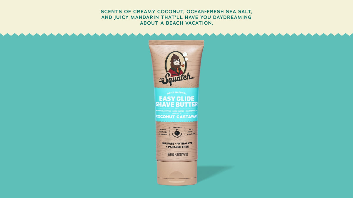 Easy Glide Shave Butter Coconut Castaway - Modern Travel Glide