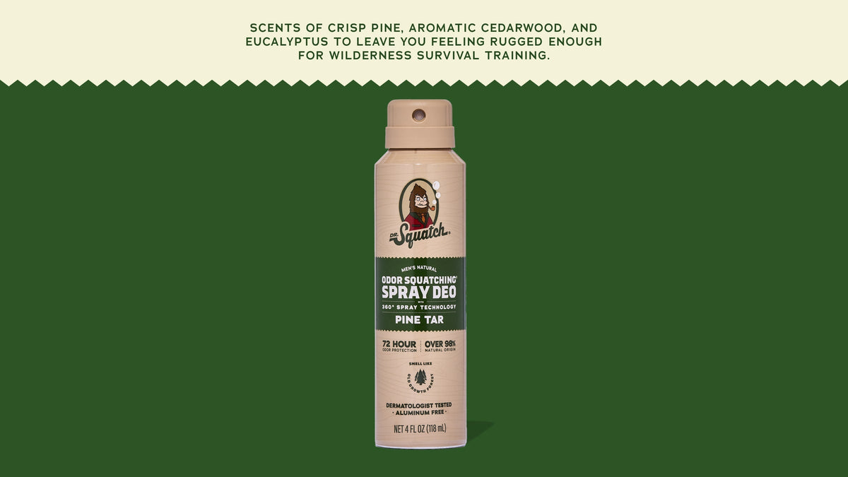 Pine Tar Spray Deodorant - Simple Outdoor Guard
