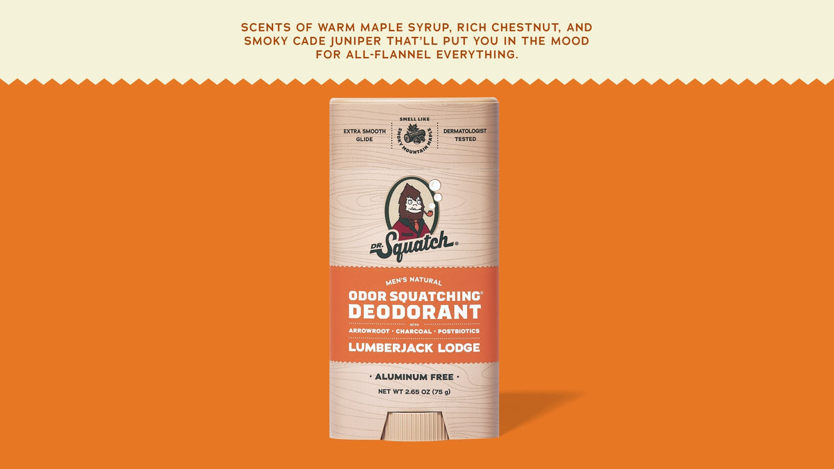 Lumberjack Lodge Deodorant - Smooth Travel Fresh