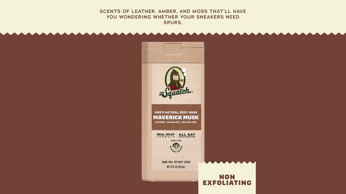 14 oz Maverick Musk Body Wash - Easy Trail Clean
