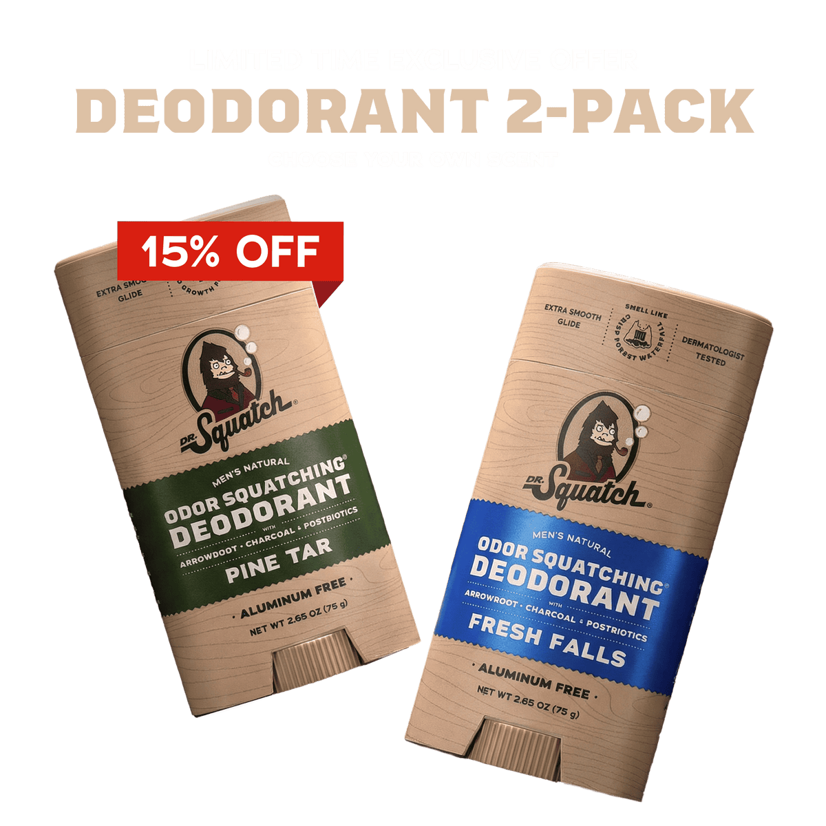 Exclusive: Deodorant 2-Pack Offer - Classic Gift Lineup