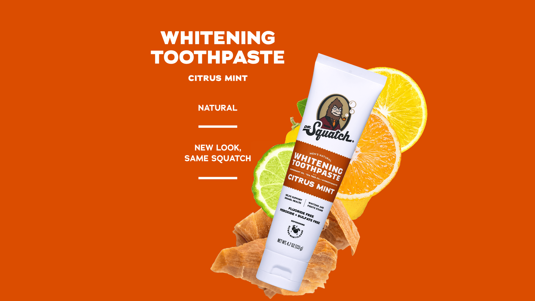 Citrus Mint Whitening Toothpaste - Easy Clean Fresh