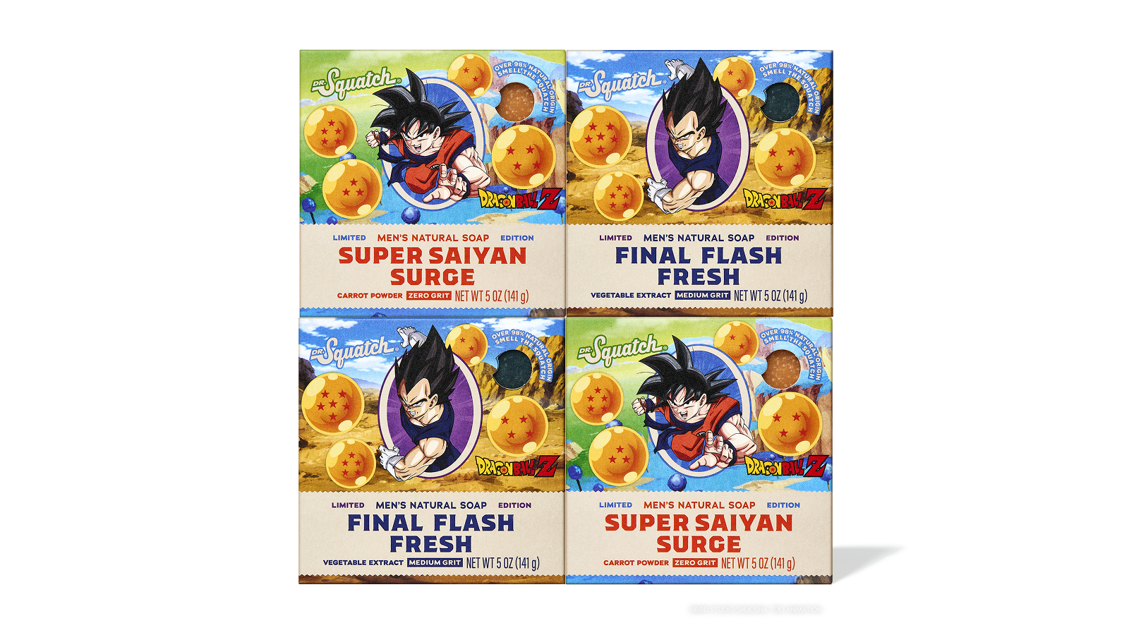 Dragon Ball Z 4-Pack - Simple Hero Pick