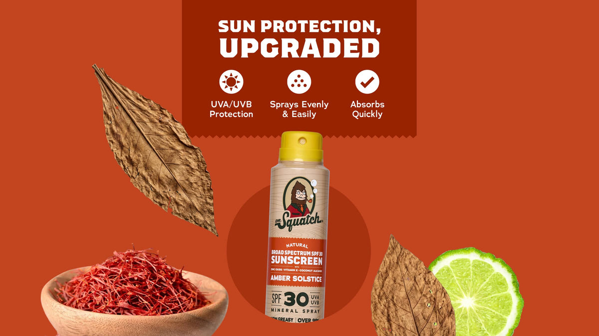 Amber Solstice Spray Sunscreen - Bright Defense