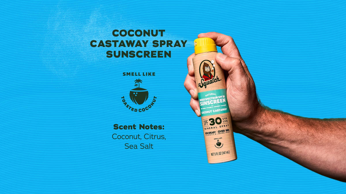 Coconut Castaway Spray Sunscreen - Beach Ready