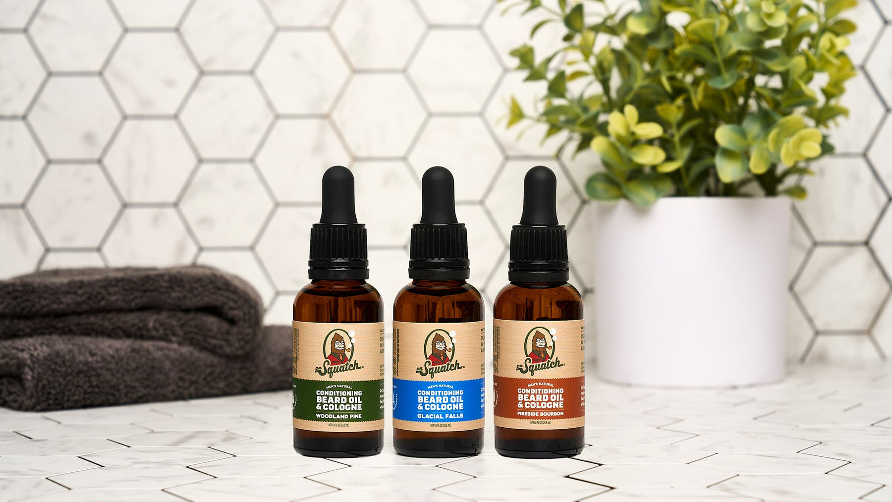 Conditioning Beard Oil & Cologne Fireside Bourbon - Forest Daily Style