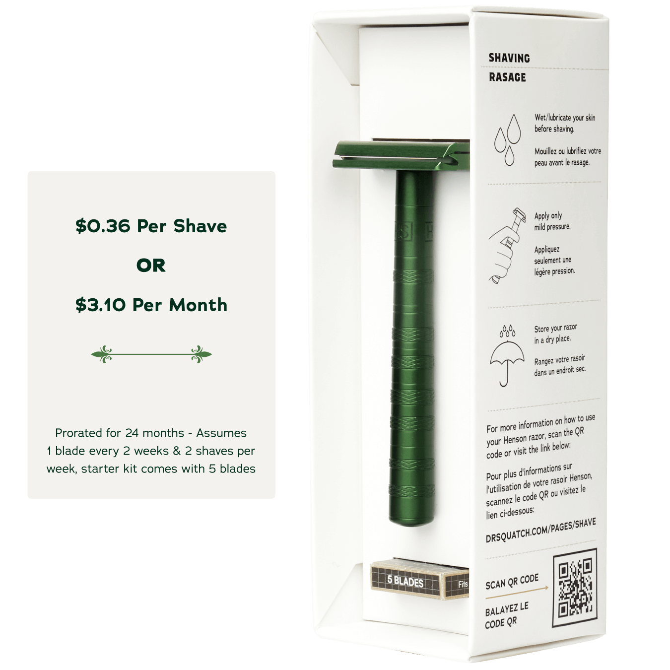 Safety Razor - Premium Use