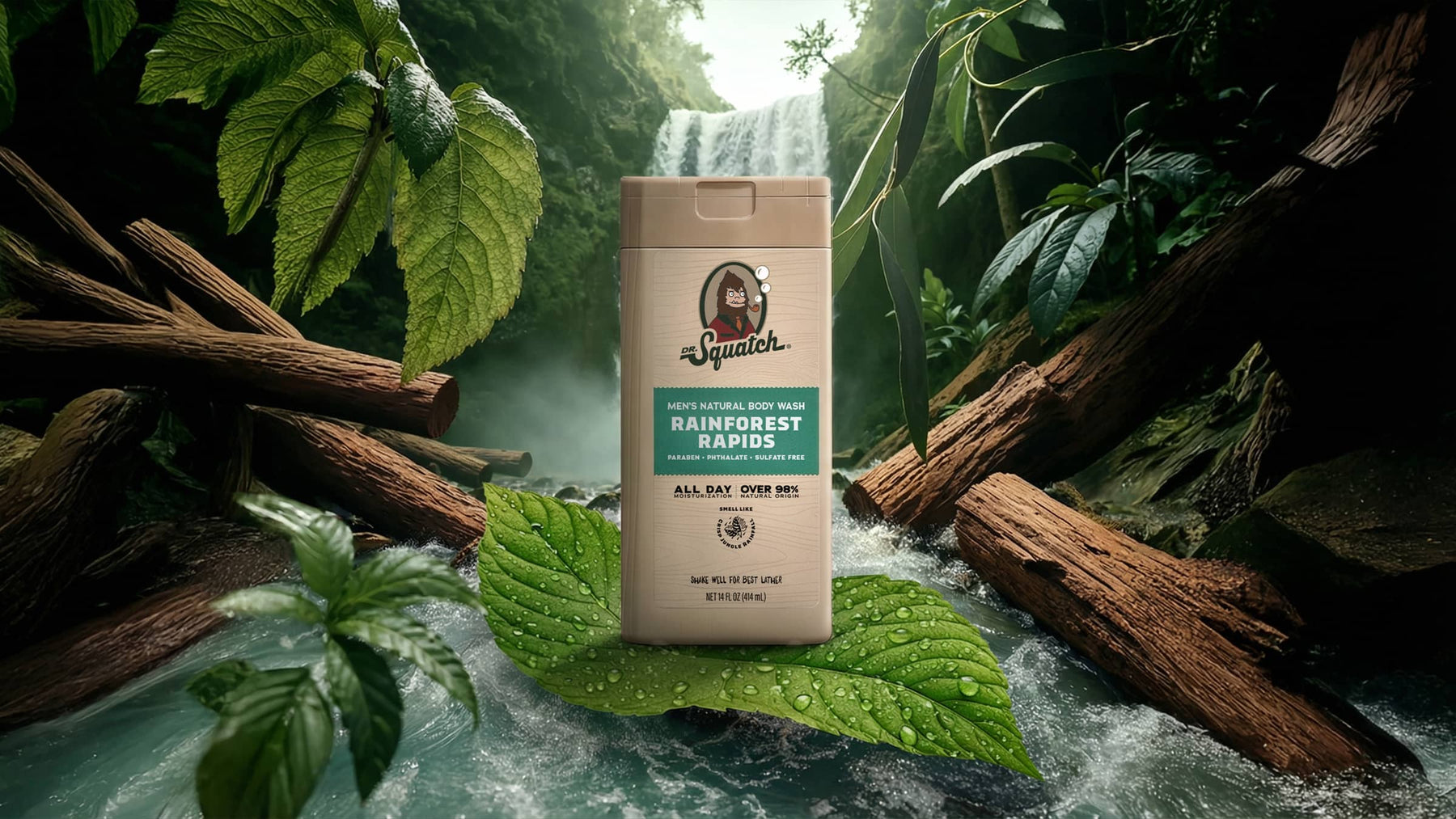 14 oz Rainforest Rapids Body Wash - Forest Outdoor Clean
