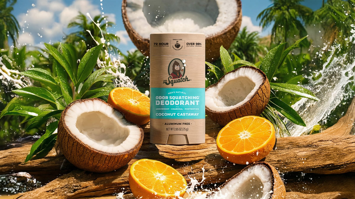 Coconut Castaway Deodorant - Active Clean Glide