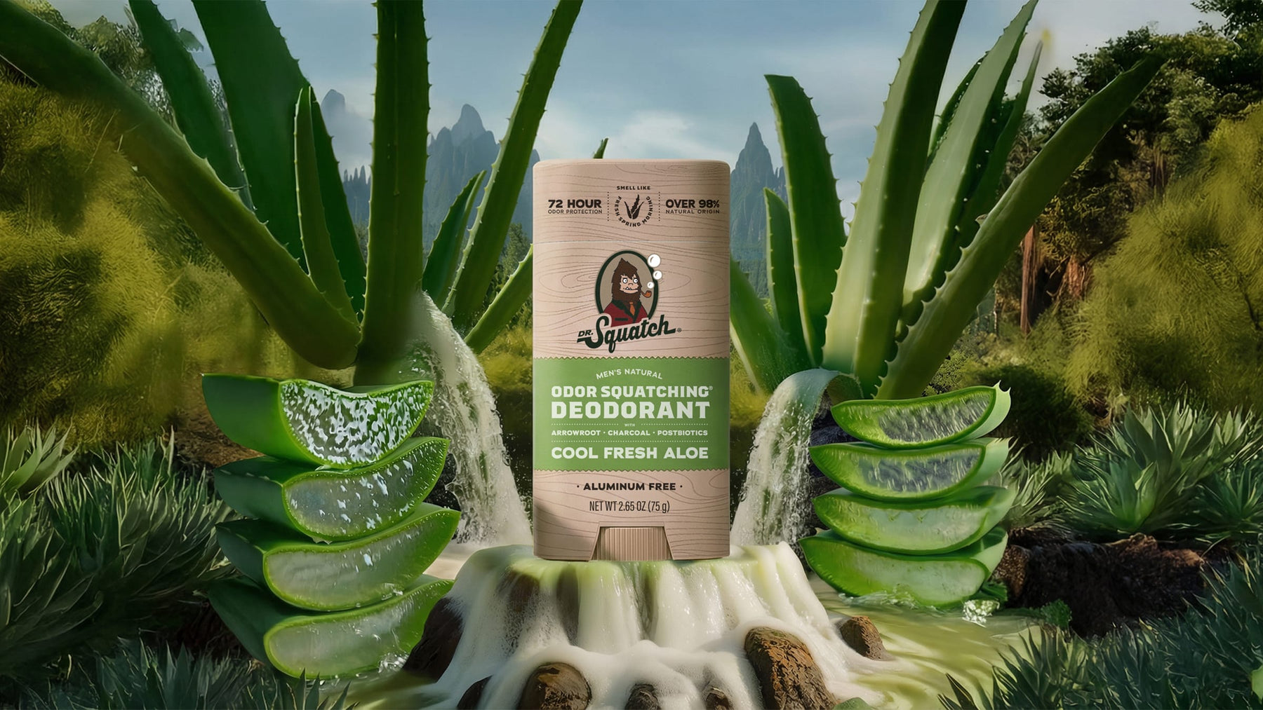 Cool Fresh Aloe Deodorant - Essential Outdoor Fresh