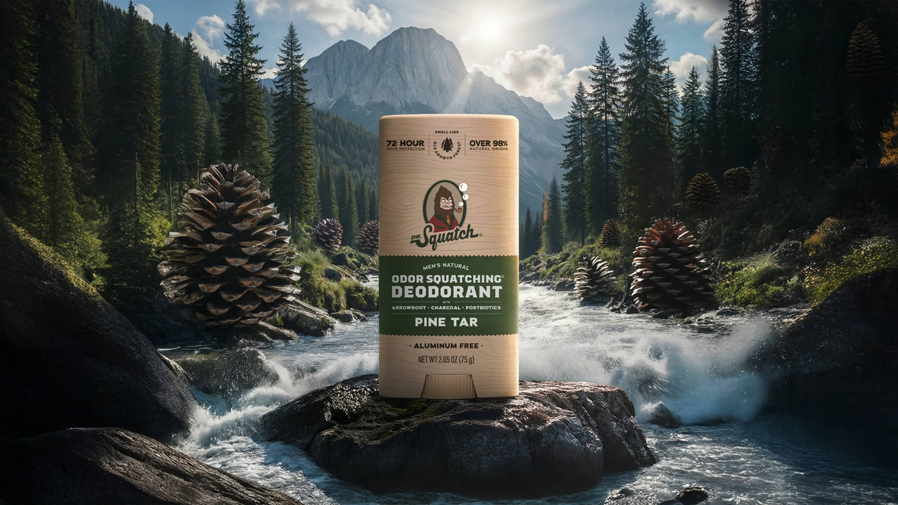 Pine Tar Deodorant - All Day Fresh Glide