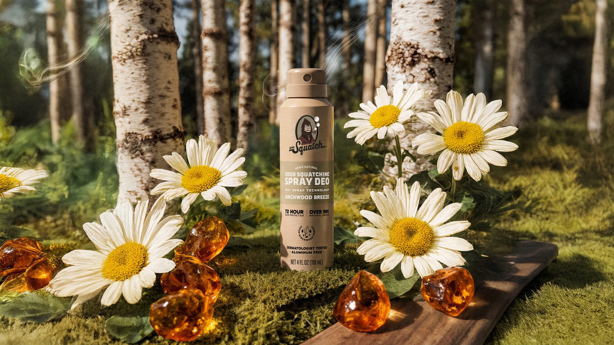 Birchwood Breeze Spray Deodorant - Active Daily Routine