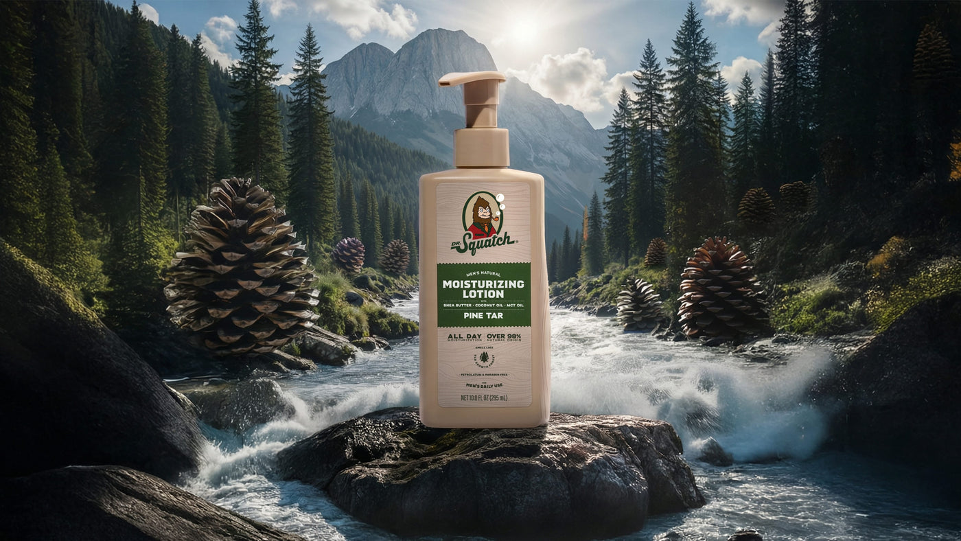 Pine Tar Lotion - Fresh Smooth Routine