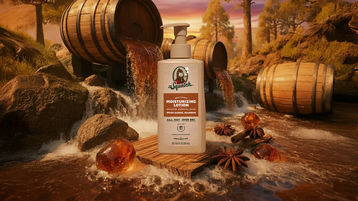 Wood Barrel Bourbon Lotion - Warm Finish
