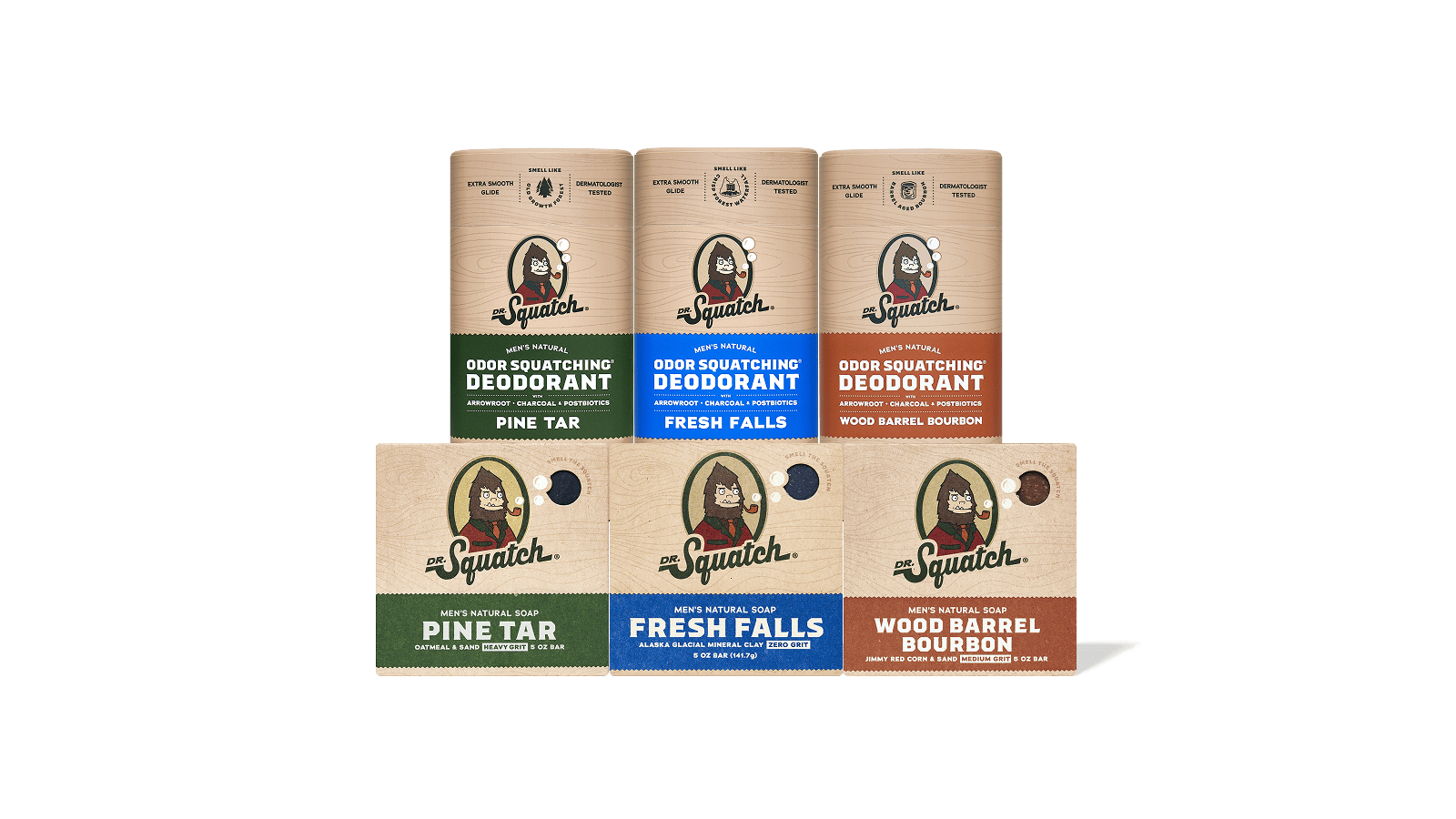 Deodorant & Soap Set - Easy Daily Rotation
