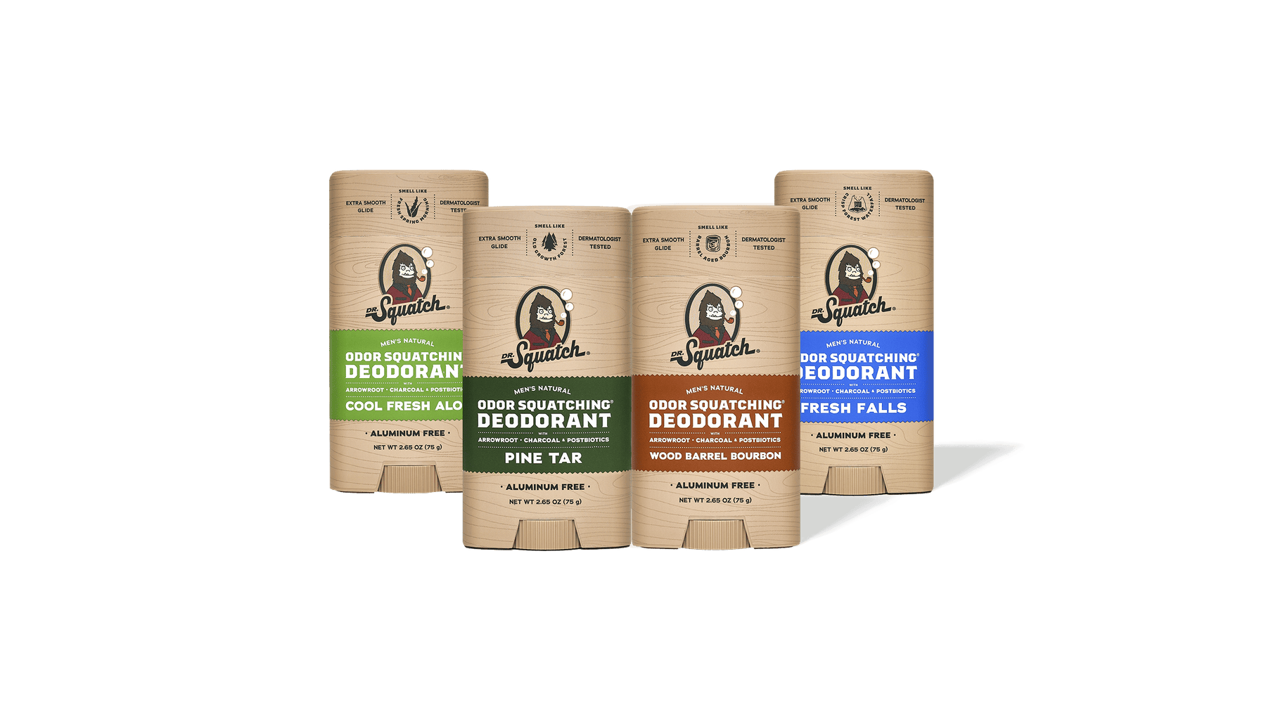 Deodorant 4-Pack - Simple Outdoor Set