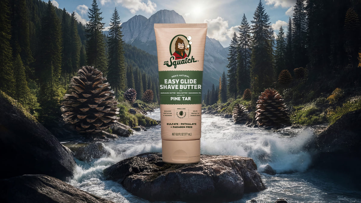 Easy Glide Shave Butter Pine Tar - Travel Clean Guard