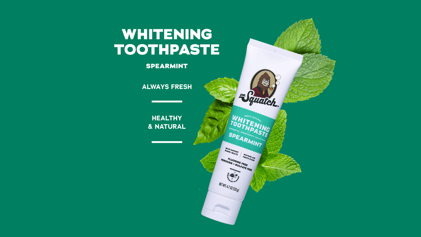Spearmint Whitening Toothpaste - Clean Finish