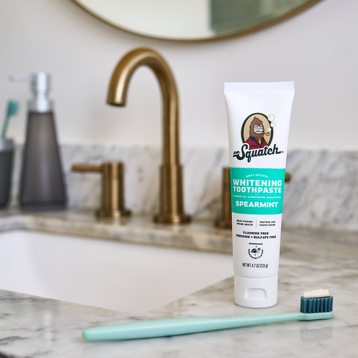 Spearmint Whitening Toothpaste - Clean Finish