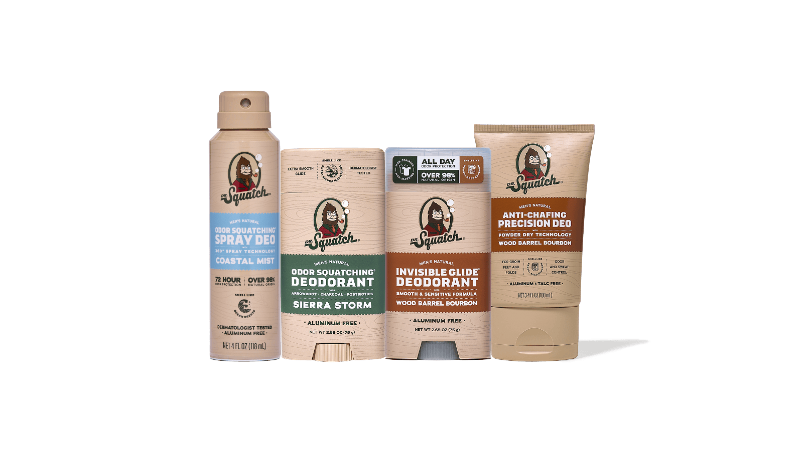 Deodorant Discovery Set - Essential Collector Pack