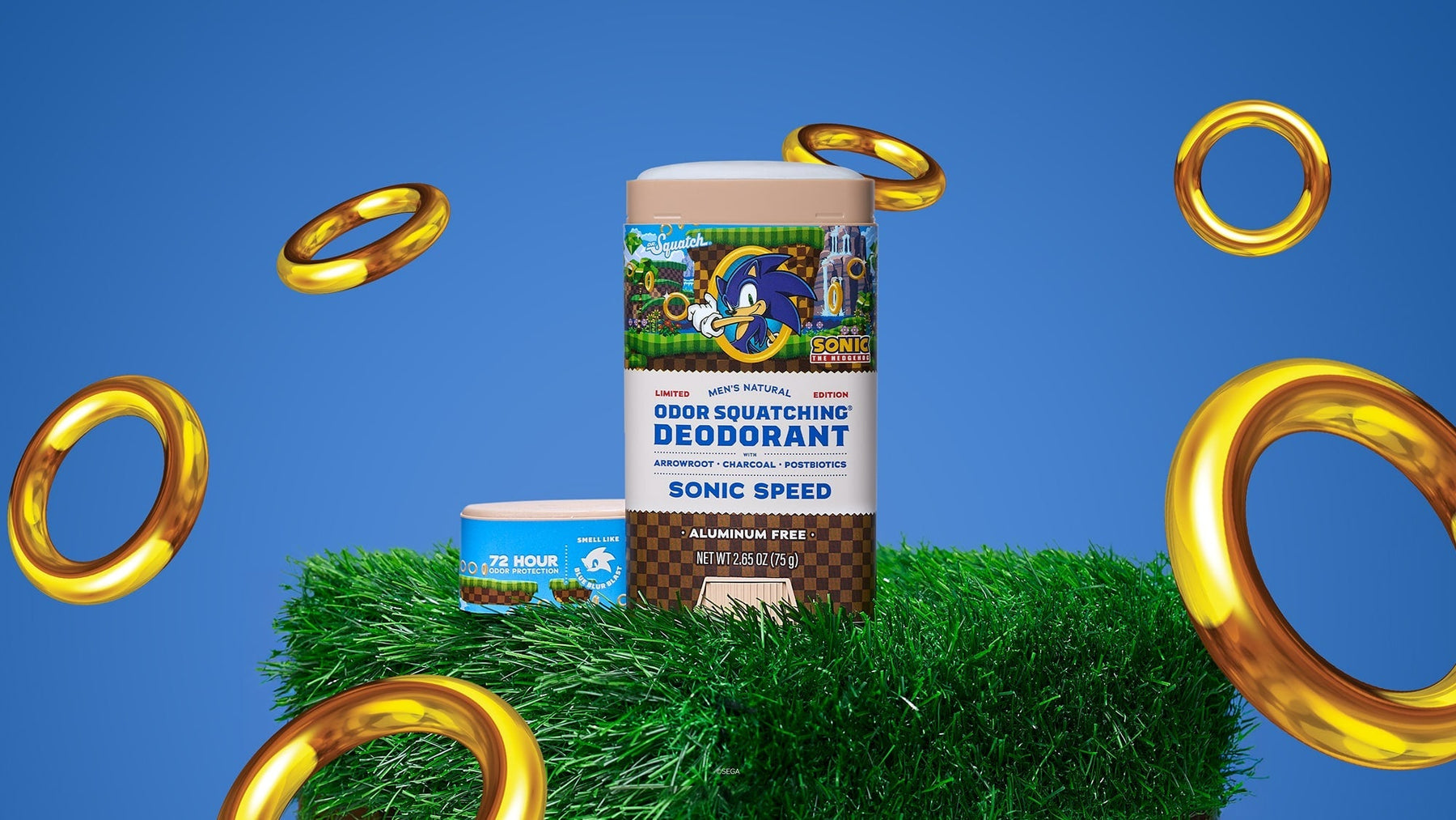Sonic Speed Deodorant - Oak Ready