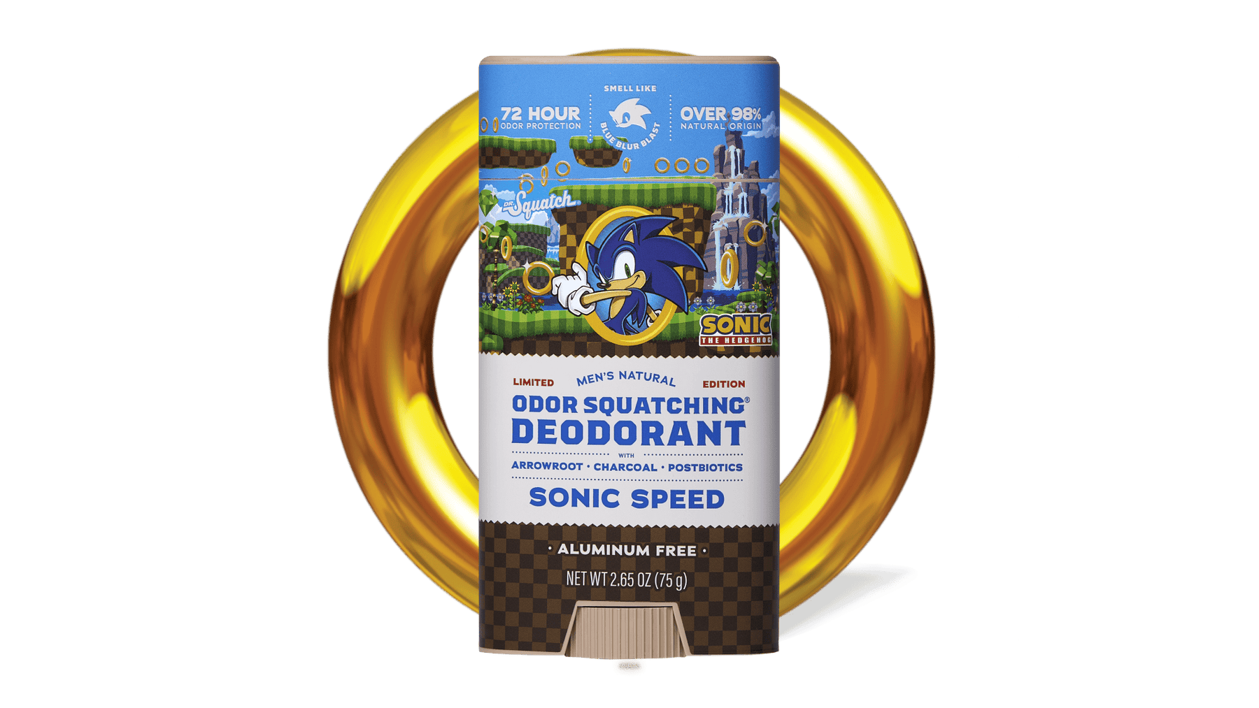 Sonic Speed Deodorant - Oak Ready