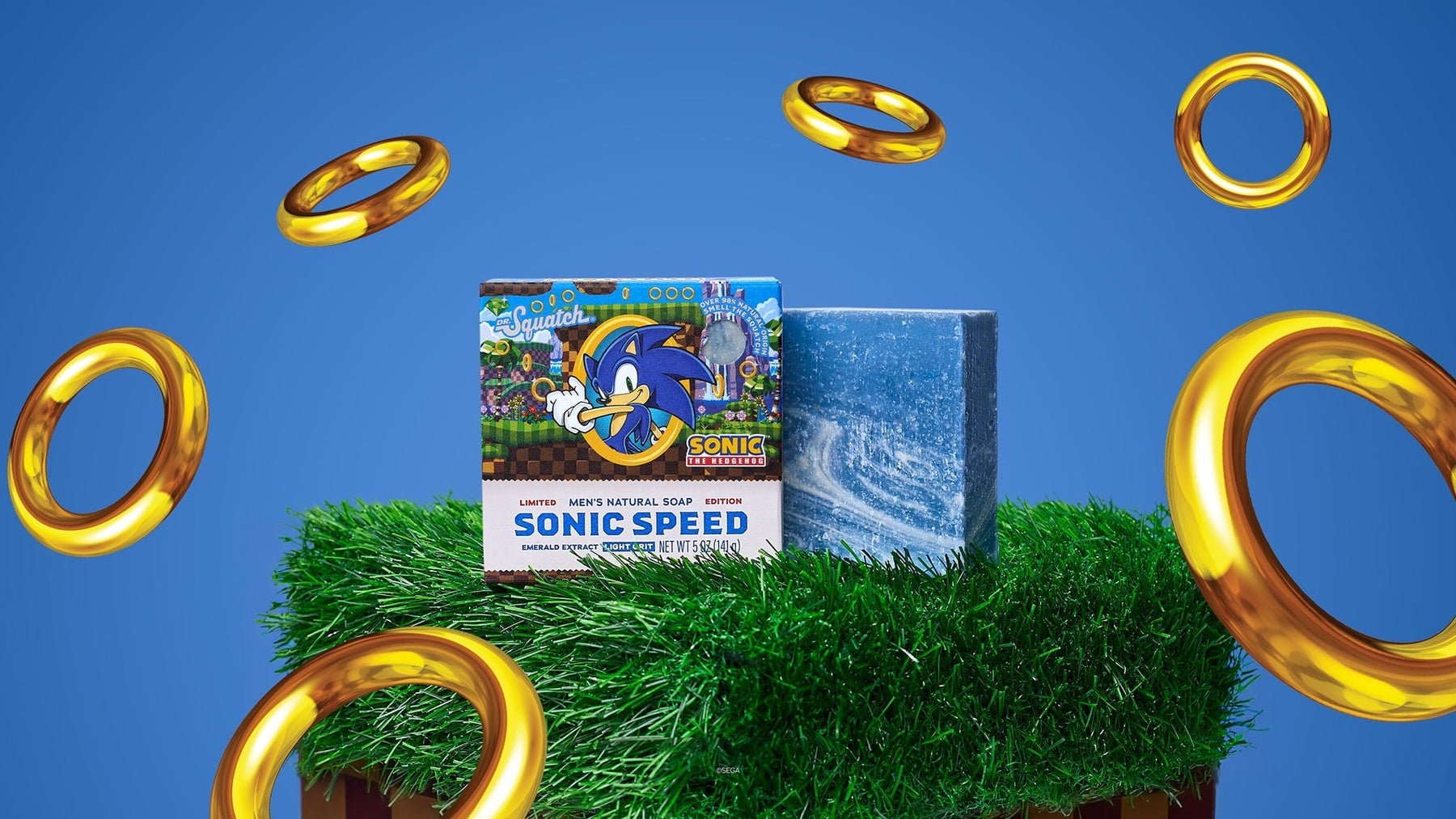 Sonic Speed Bar Soap - Clean Morning Lather